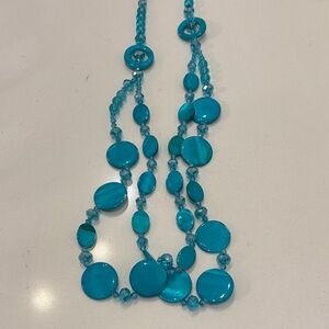 Turquoise Beaded Necklace